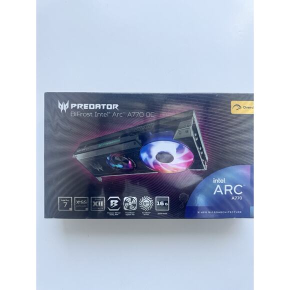 Acer Predator BiFrost Intel Arc A770 OC 16gb - Picture 1 of 3
